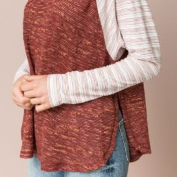 Hem & Thread Flowy Raglan Top - Picture 6 of 8